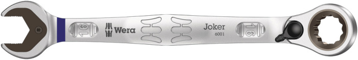 6001 Joker Switch Ráčnový očkoplochý klíč, přepínatelná ráčnová mechanika, 16 x 213 mm