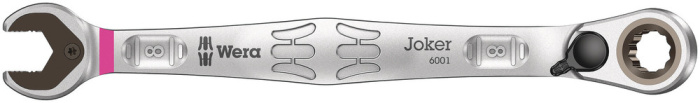 6001 Joker Switch Ráčnový očkoplochý klíč, přepínatelná ráčnová mechanika, 8 x 144 mm