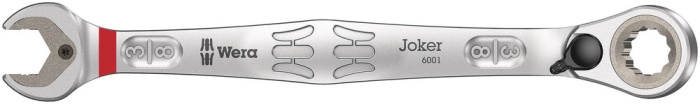 6001 Ráčnový očkoplochý klíč, přepínatelná ráčnová mechanika, palcový, 3/8" x 159 mm