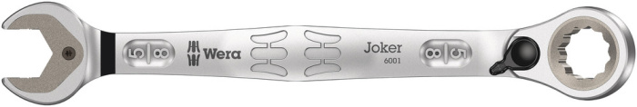 6001 Ráčnový očkoplochý klíč, přepínatelná ráčnová mechanika, palcový, 5/8" x 213 mm