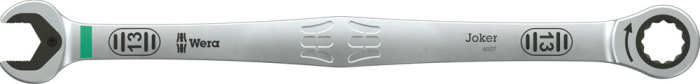 6007 Otevřený/očko-ráčnový klíč SB, dlouhé provedení, 13 x 245 mm