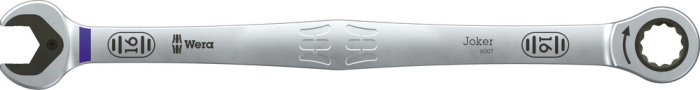 6007 Otevřený/očko-ráčnový klíč SB, dlouhé provedení, 16 x 304.5 mm