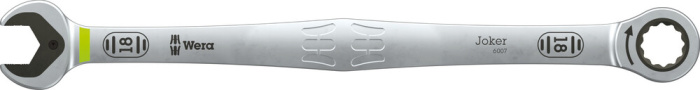6007 Otevřený/očko-ráčnový klíč SB, dlouhé provedení, 18 x 334 mm