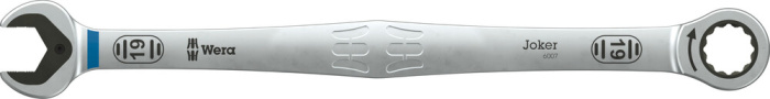 6007 Otevřený/očko-ráčnový klíč SB, dlouhé provedení, 19 x 334 mm
