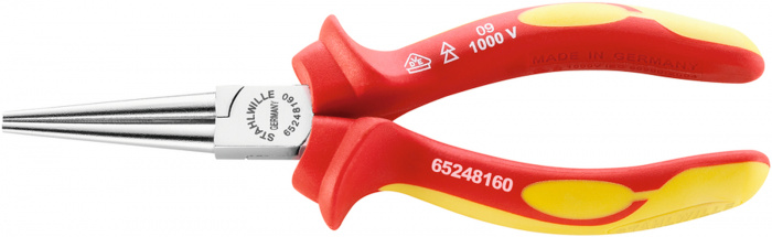 1000V kleště s kulatými čelistmi, dlouhé  160mm