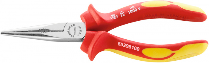 Ploché kleště půlkulaté s břitem 160mm, 1000V