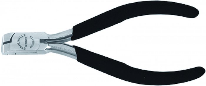 Čelní štípací kleště pro elektroniku, polozapuštěné  112mm ESD