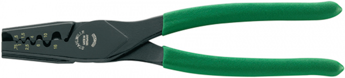 Lisovací kleště  220mm 0,25 | 0,5 | 0,75 | 1 | 1,5 | 2,5 | 4 | 6 | 10 | 16mm²