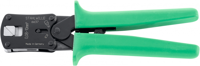 Lisovací kleště  195mm 0,08 - 10mm²