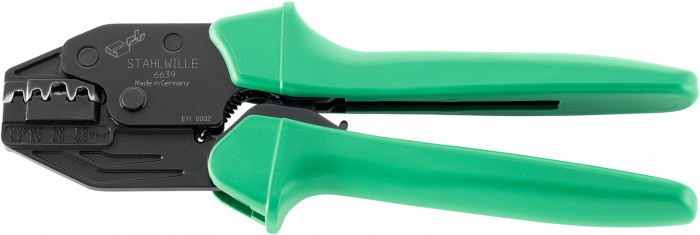 Lisovací kleště  220mm  0,25-0,5 (AWG 24-20) | 0,5-1 (AWG 20-18) | 4-6 (AWG 12-10) | 1,5-2,5 (AWG 16-14)mm²