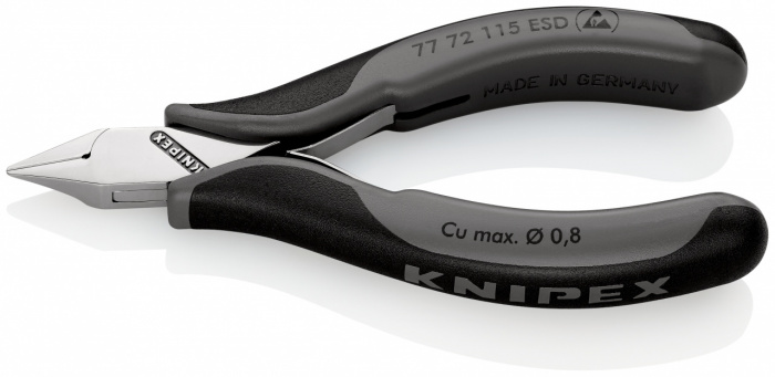 Boční štípací kleště pro elektroniku ESD