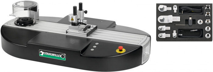 Kalibrační stolice s motorizovaným posunem od 1 do 400 N·m