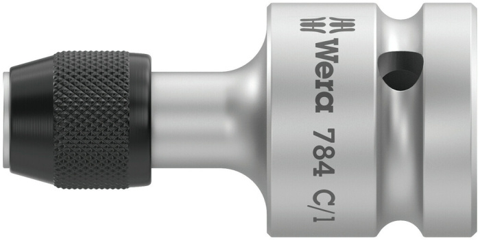 784 C 1/2" spojovací díly s rychloupínací hlavou Wera, 784 C/1 x 1/4" x 50 mm