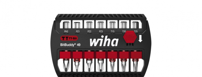 Wiha Sada nástavců BitBuddy® nástavec TY 49 mm Phillips, Pozidriv, TORX® 8díl. 1/4" E6,3 (42116)