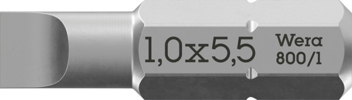 800/1 Z Bity, 1 x 5.5 x 25 mm