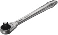 8003 C Ráčna Zyklop Metal s průchozím čtyřhranem a upínací částí 1/2", 1/2" x 281 mm