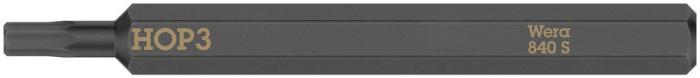 840 S Hex-Plus Bity na šrouby s vnitřním šestihranem pro rázové šroubováky, 3 x 70 mm
