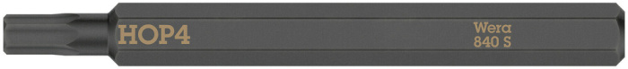 840 S Hex-Plus Bity na šrouby s vnitřním šestihranem pro rázové šroubováky, 4 x 70 mm