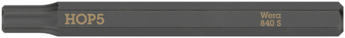 840 S Hex-Plus Bity na šrouby s vnitřním šestihranem pro rázové šroubováky, 5 x 70 mm