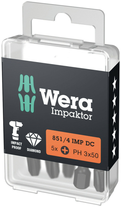 851/4 IMP DC PH DIY IMPAKTOR PH BITY, 5xPH 3x50 (5ks=1bal)