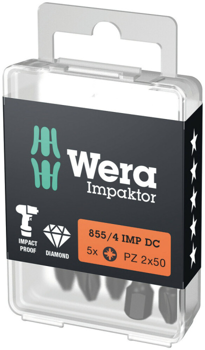855/4 IMP DC PZ DIY IMPAKTOR BITY, 5xPZ 2x50 (5ks=1bal)
