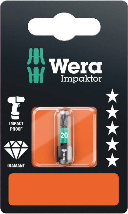 867/1 IMP DC SB Impaktor Bity TORX®, TX 20 x 25 mm
