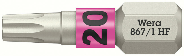 867/1 TORX® HF bity s přidržovací funkcí, TX 20 x 25 mm