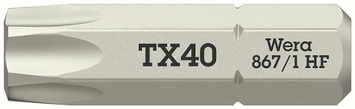 867/1 TORX® HF bity s přidržovací funkcí, TX 40 x 25 mm