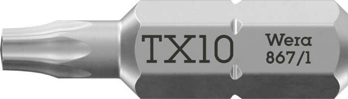 867/1 Bity TORX TX 10x25 mm