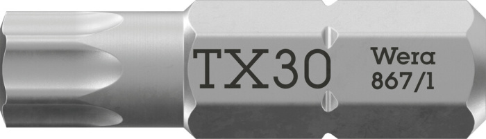 867/1 Bity TORX TX 30x25 mm