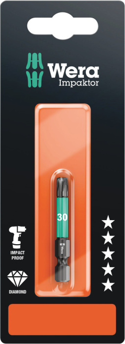 867/4 IMP DC SB Impaktor Bity TORX®, TX 30 x 50 mm