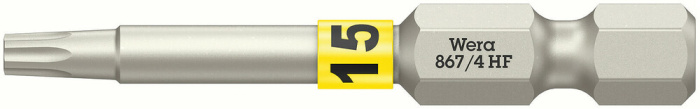 867/4 TORX® HF BITY S PŘIDRŽOVACÍ FUNKCÍ, TX 15x50