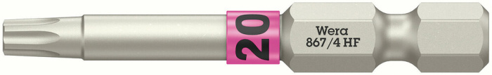 867/4 TORX® HF BITY S PŘIDRŽOVACÍ FUNKCÍ, TX 20x50