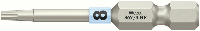 867/4 TORX® HF BITY S PŘIDRŽOVACÍ FUNKCÍ, TX 8x50