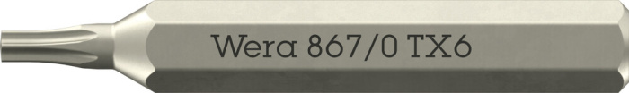 867/0 Micro Bity pro šrouby s vnitřním profilem TORX®, TX 6 x 30 mm
