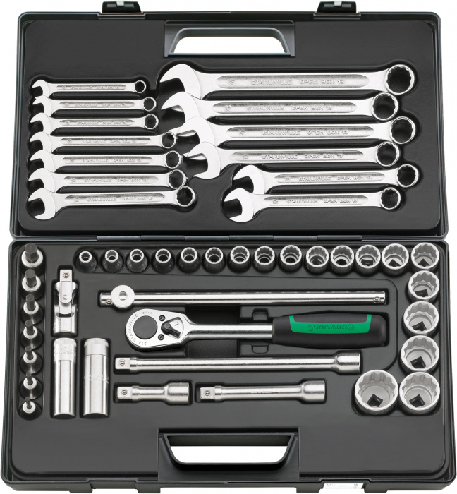 Sada nástrčných hlavic  47dílná.