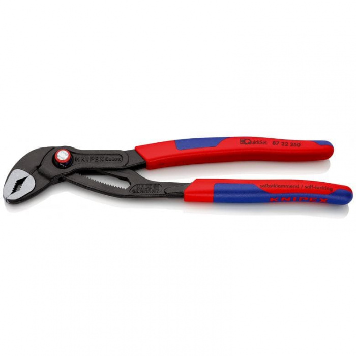 KLEŠTĚ NA VODNÍ ČERPADLA HIGHTECH KNIPEX COBRA QUICK SET 250 mm