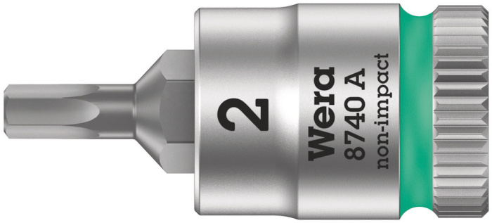 8740 A Zyklop zástrčný nástavec, upínací část 1/4", 2 x 28 mm