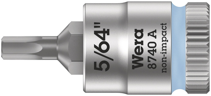 8740 A Zyklop zástrčný nástavec, upínací část 1/4", 5/64" x 28 mm