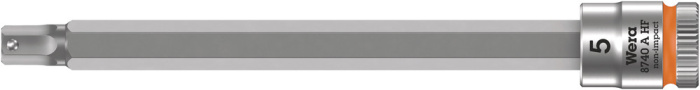 8740 A HF Zyklop zástrčný nástavec, s přidržovací funkcí, upínací část 1/4", 5 x 100 mm