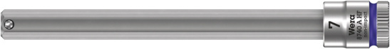 8740 A HF Zyklop zástrčný nástavec, s přidržovací funkcí, upínací část 1/4", 4 x 100 mm