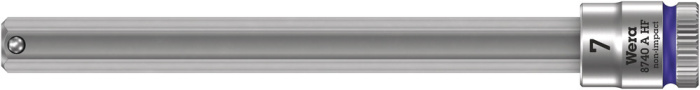 8740 A HF Zyklop zástrčný nástavec, s přidržovací funkcí, upínací část 1/4", 7 x 100 mm