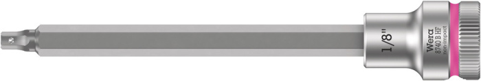 8740 B HF Zyklop zástrčný nástavec, s přidržovací funkcí, upínací čás 3/8", 1/8" x 107 mm