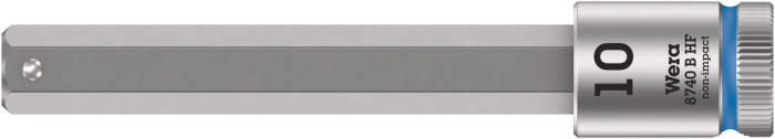 8740 B HF Zyklop zástrčný nástavec, s přidržovací funkcí, upínací čás 3/8", 10 x 100 mm