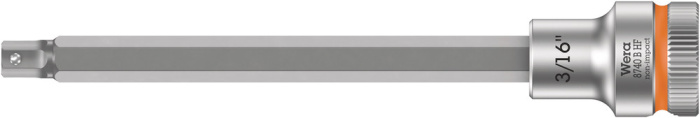 8740 B HF Zyklop zástrčný nástavec, s přidržovací funkcí, upínací čás 3/8", 3/16" x 107 mm