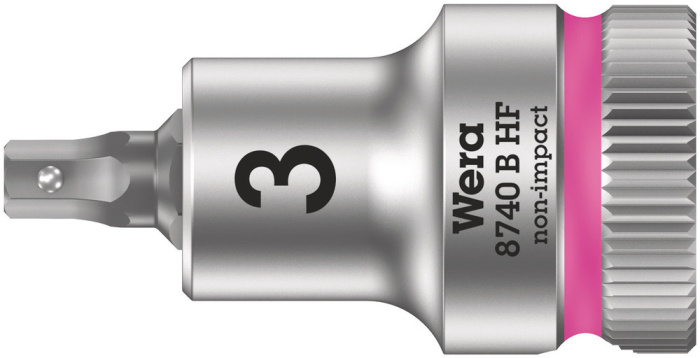 8740 B HF Zyklop zástrčný nástavec, s přidržovací funkcí, upínací čás 3/8", 3 x 35 mm