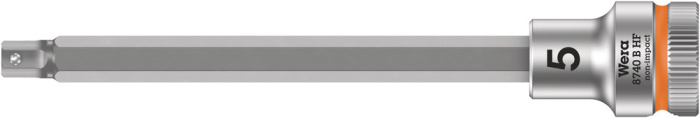 8740 B HF Zyklop zástrčný nástavec, s přidržovací funkcí, upínací čás 3/8", 5 x 107 mm