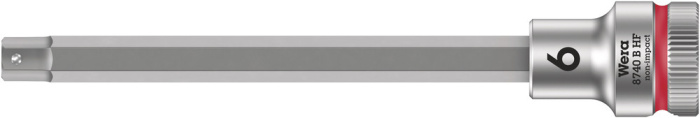 8740 B HF Zyklop zástrčný nástavec, s přidržovací funkcí, upínací čás 3/8", 6 x 107 mm