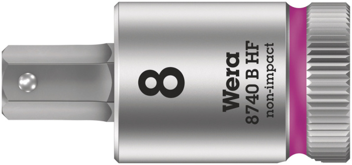 8740 B HF Zyklop zástrčný nástavec, s přidržovací funkcí, upínací čás 3/8", 8 x 38.5 mm