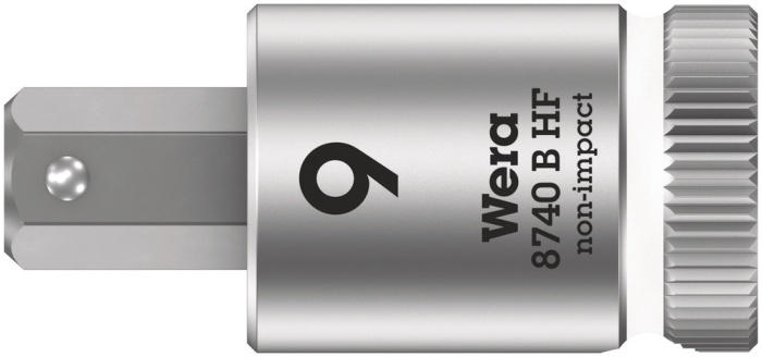8740 B HF Zyklop zástrčný nástavec, s přidržovací funkcí, upínací čás 3/8", 9 x 38.5 mm
